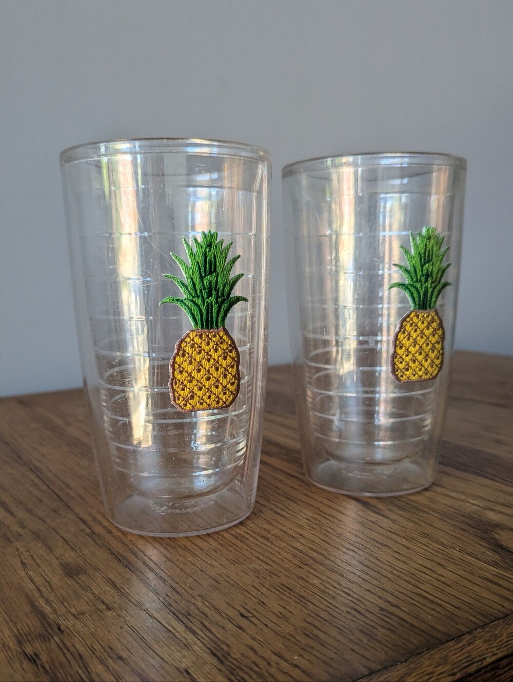 🍍 Pineapple Tervis 16 oz Insulated Tumblers Set of 2 Cups